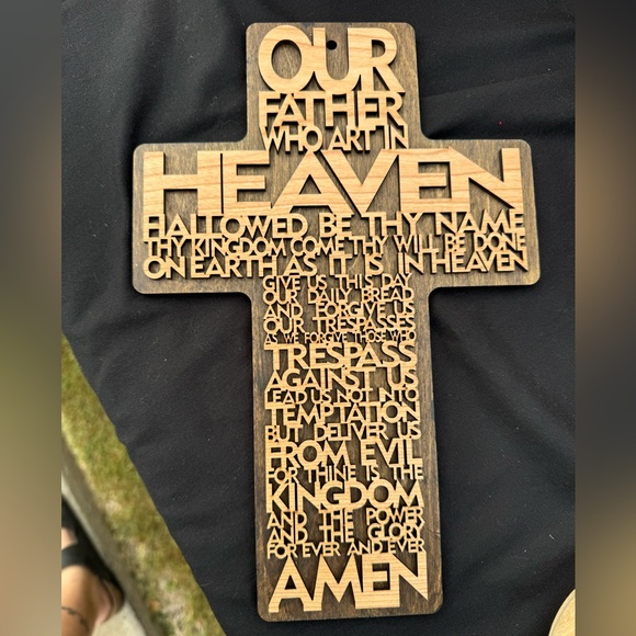 Other - Nativity Cross Christmas Decor